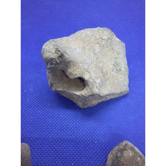 Pre Columbian Stone Carved Heads, Lot Of 3 - Estate Find! - Picture 11 of 13